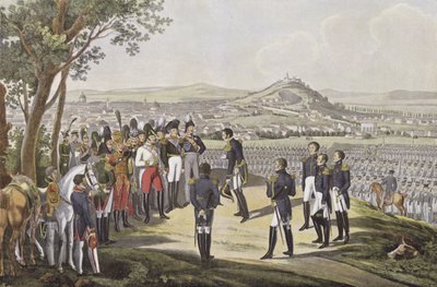 Surrender of the City of Paris to the Allies, 31 March 1814 by European School